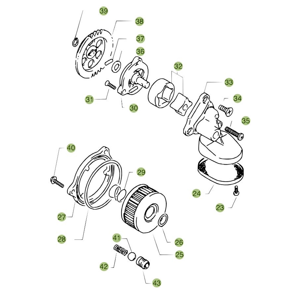 Beta Alp 4.0 07 Schmiersystem Ersatzteile